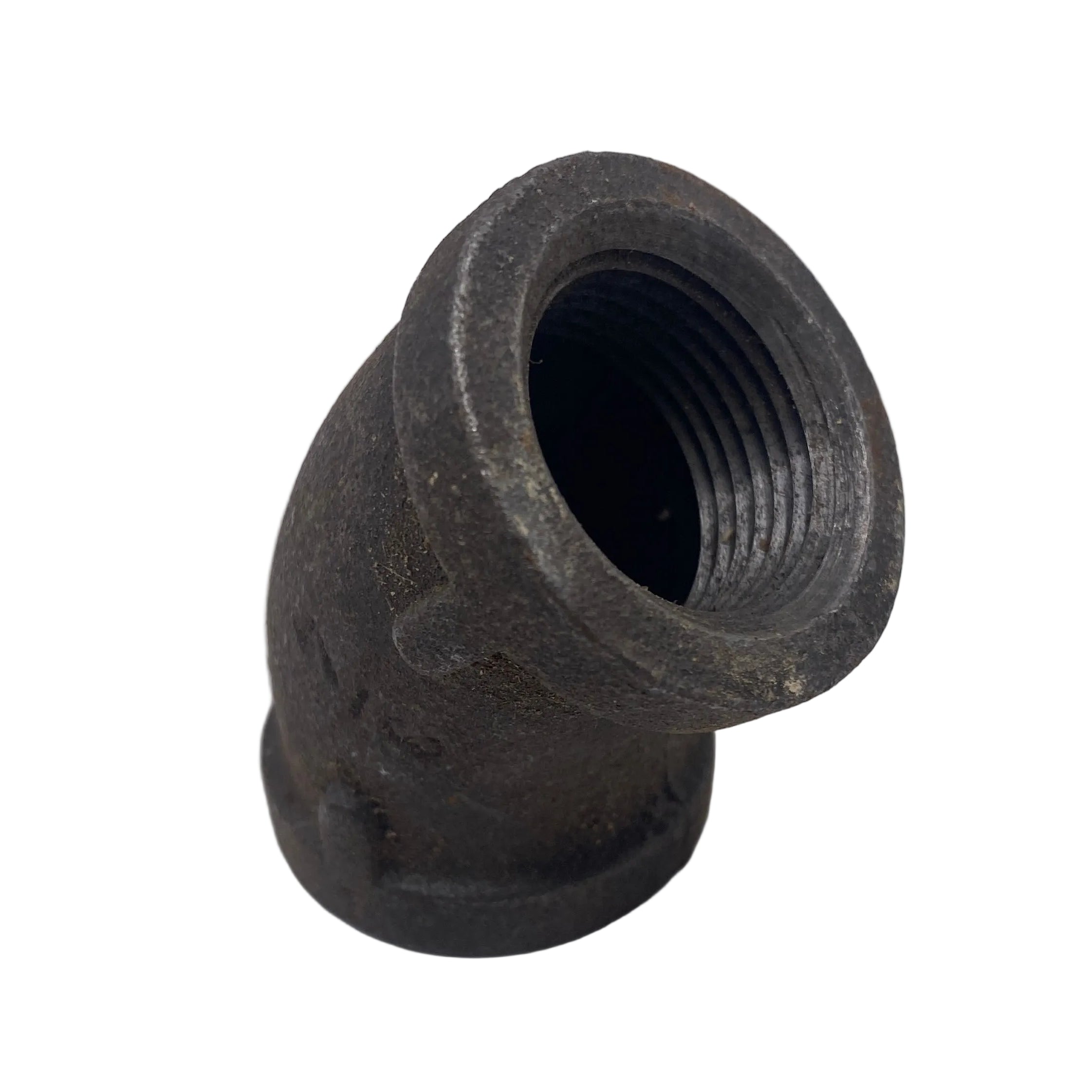Black Malleable Iron 45 Elbows