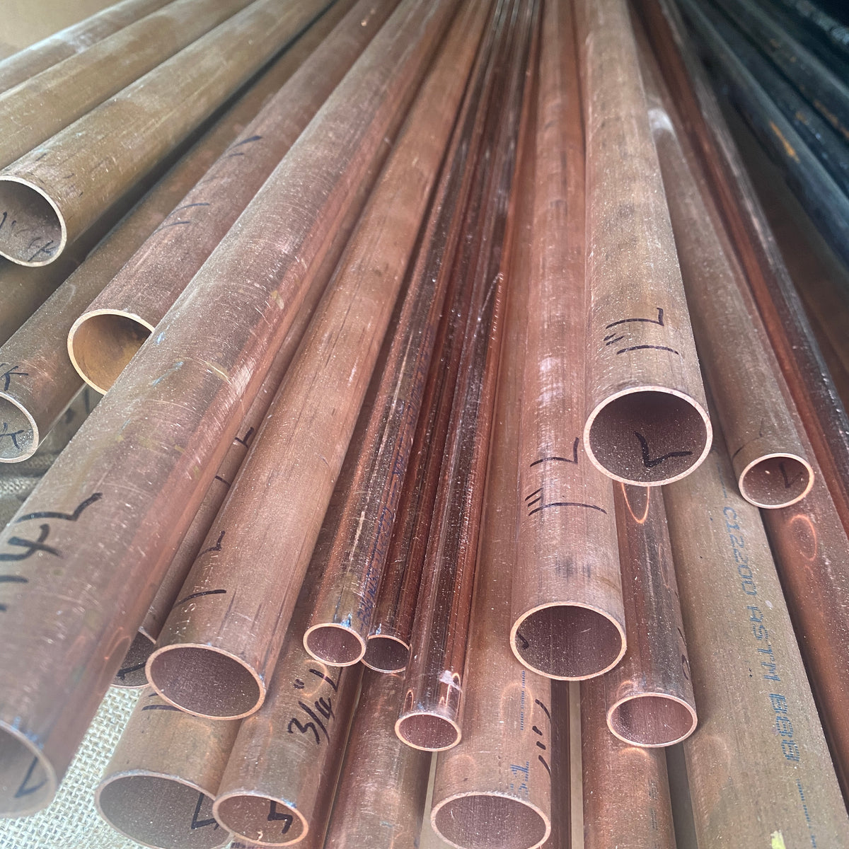 Copper L Pipe PER FOOT - LOCAL DELIVERY ONLY