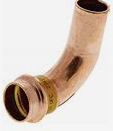Press Copper 90° Street Elbow